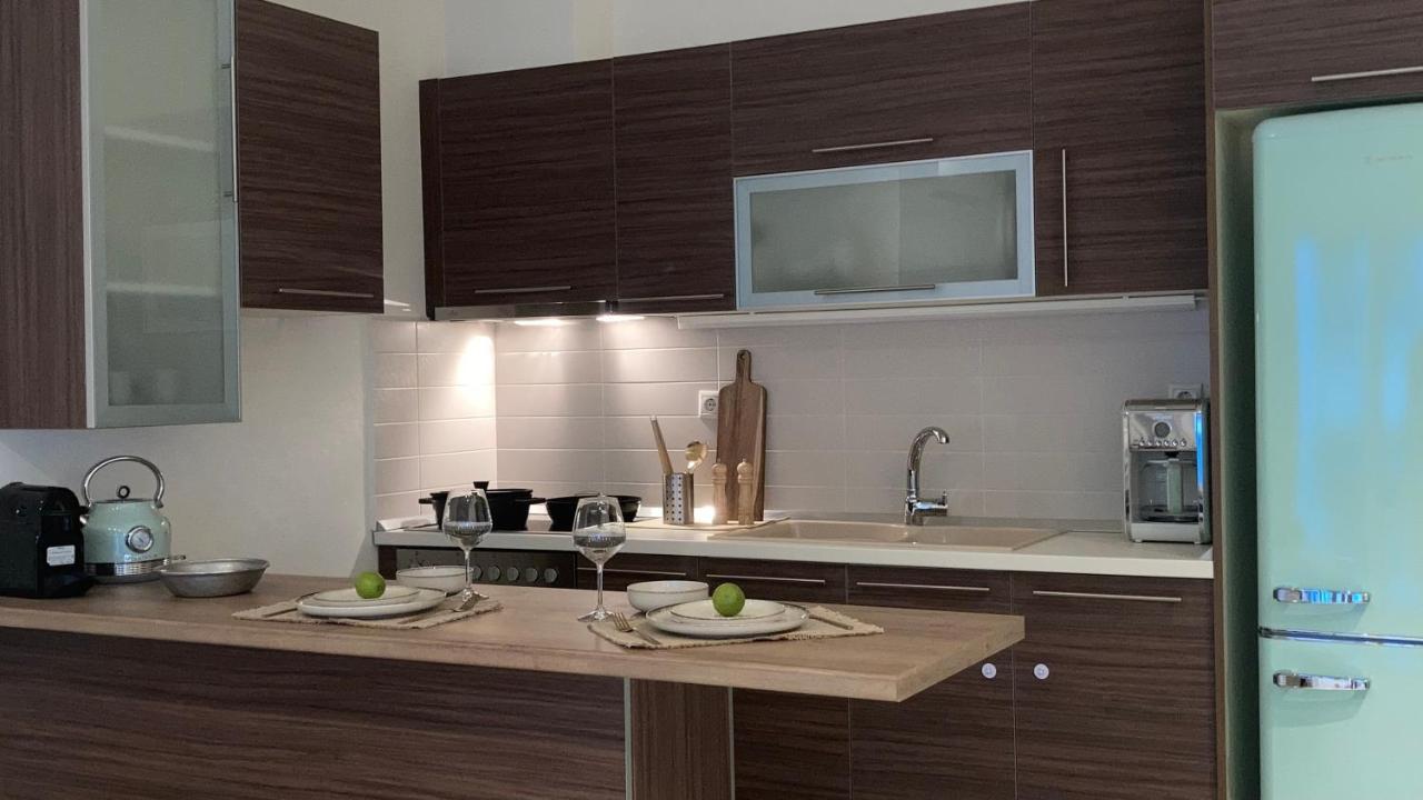 Bright Luxury Apt. Volos Exteriér fotografie